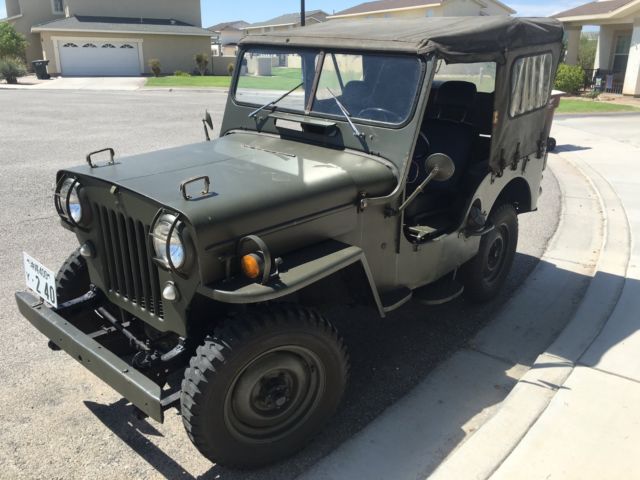 1961 Mitsubishi CJ3B-J4 (US M606) Jeep, Diesel 1961 Mitsubishi Other