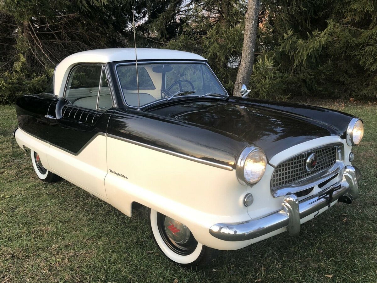 1961 Nash Metropolitan Coupe Black RWD Manual 1961 Nash Metropolitan