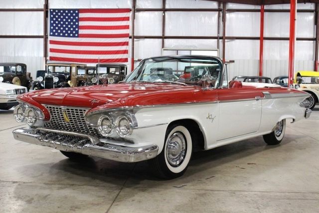 1961 Plymouth Fury 73926 Miles Carnival Red Convertible V8 Automatic 1961 Plymouth Fury --