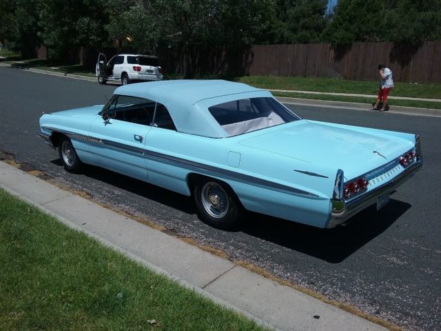 1961 Pontiac Bonneville Convertible 389 Tri Power 8 lug 4 Speed - photo 3