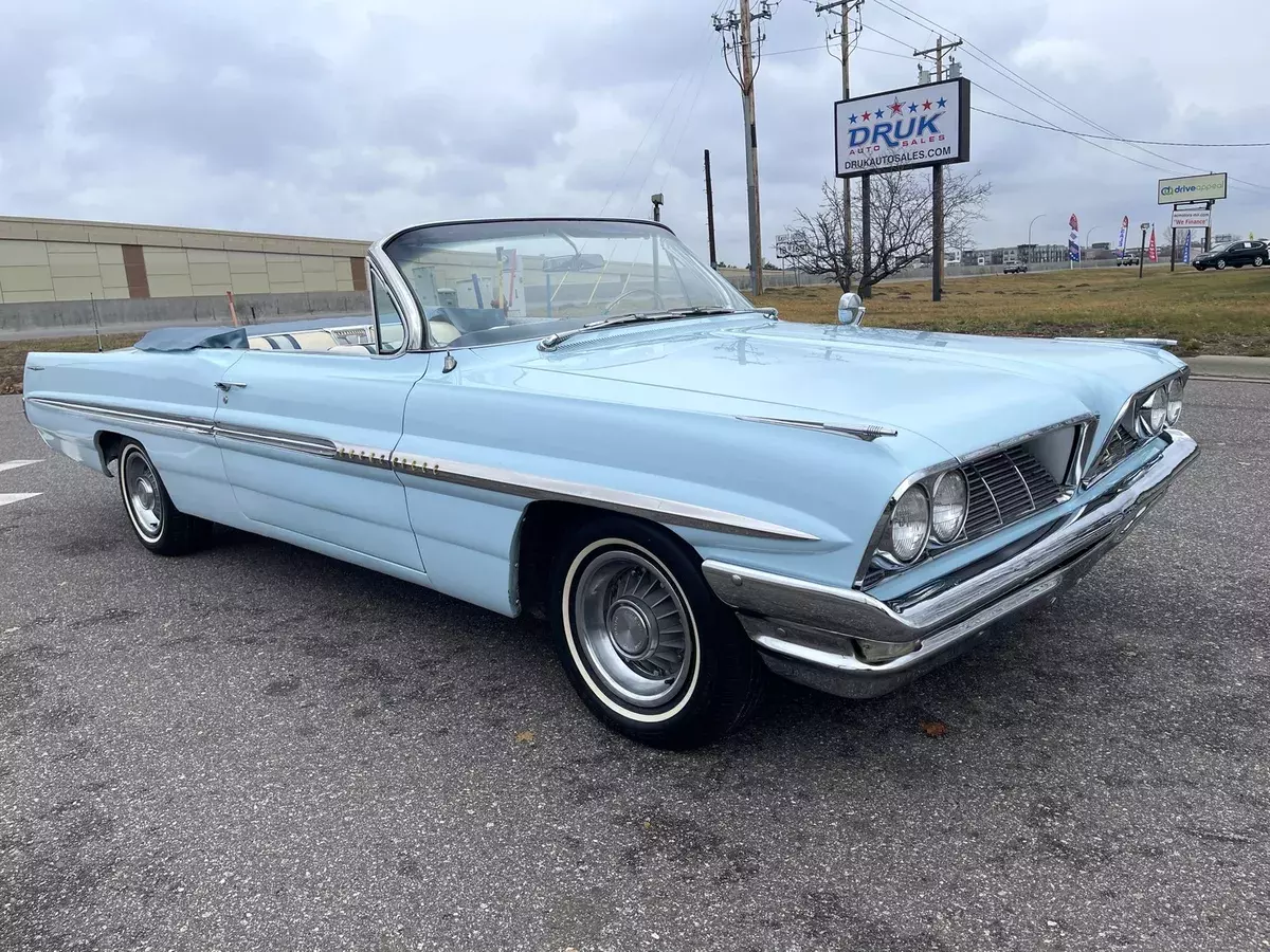 1961 Pontiac Bonneville Convertible *421 V8 2-4bbl * 1961 Pontiac Bonneville Convertible