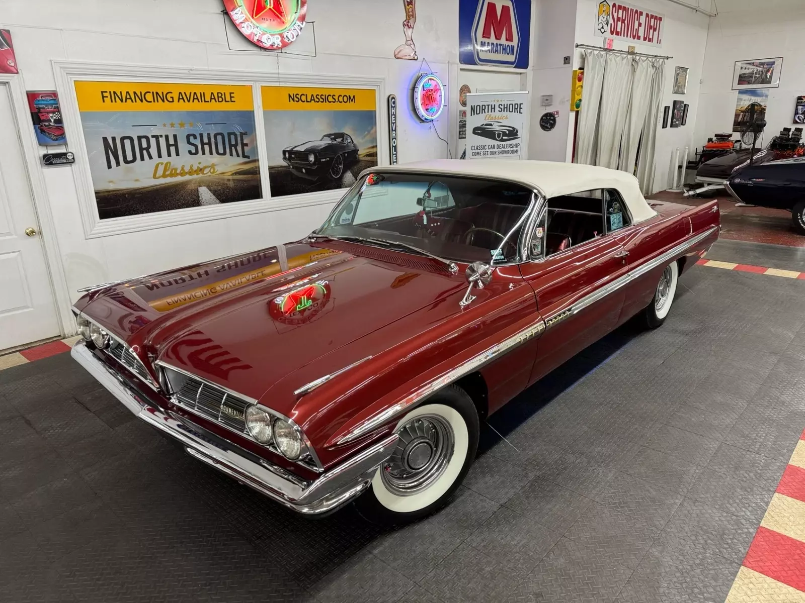 1961 Pontiac Bonneville for sale! 1961 Pontiac Bonneville - TRI POWER - CONVERTIBLE -SEE VIDEO