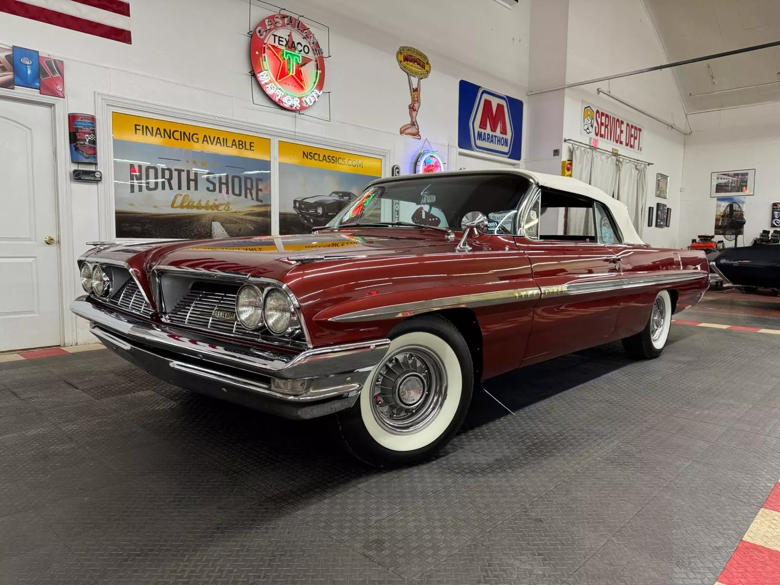 1961 Pontiac Bonneville - TRI POWER - CONVERTIBLE -SEE VIDEO - photo 2