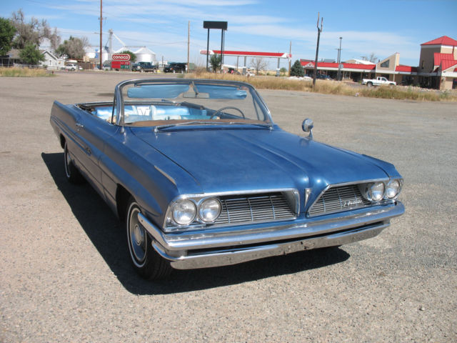 1961 Pontiac Catalina Covertible.- 8 Lug / Safety Trac / dual exhaust /Barn find 1961 Pontiac Catalina