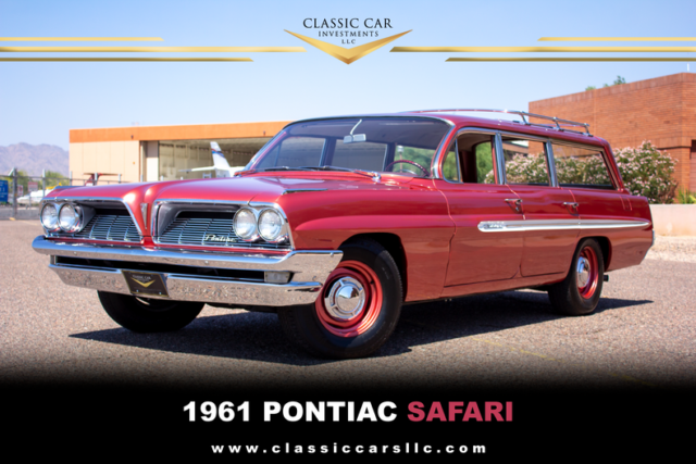 1961 Pontiac Catalina Safari Station Wagon - Beautiful Car - 389ci Tri-Power!! 1961 Pontiac Catalina Safari Station Wagon