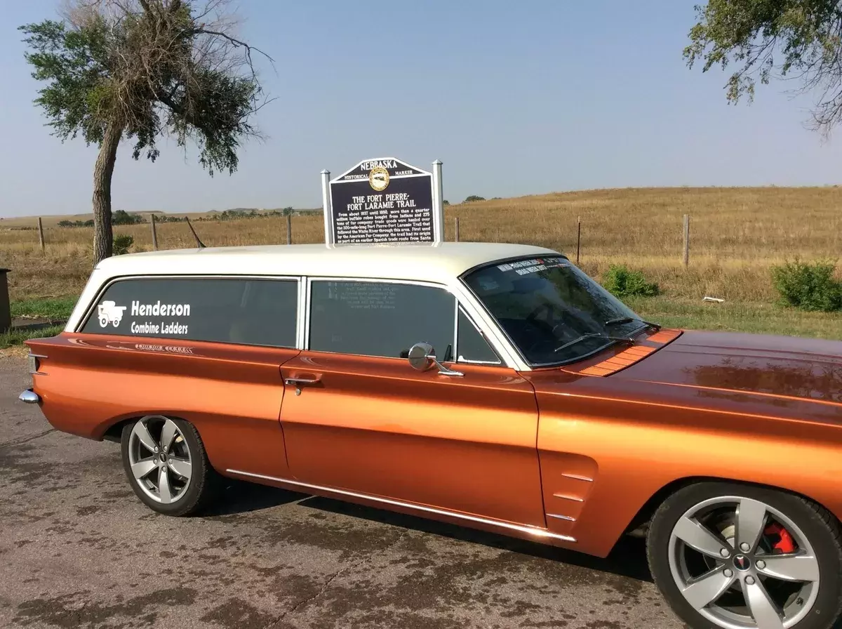 1961 Pontiac Tempest Wagon Orange 1961 Pontiac Tempest