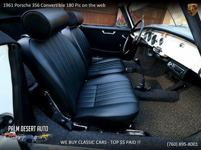 1961 Porsche 356 Convertible 180 Pic on the web - photo 12