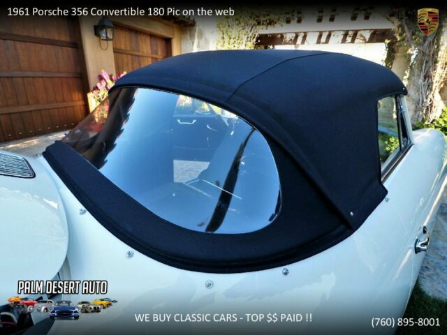 1961 Porsche 356 Convertible 180 Pic on the web - photo 4