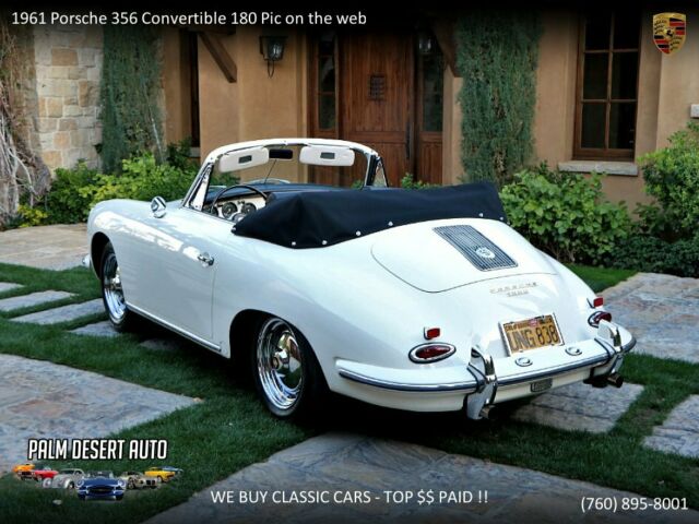 1961 Porsche 356 Convertible 180 Pic on the web - photo 5