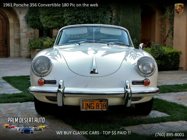 1961 Porsche 356 Convertible 180 Pic on the web - photo 7