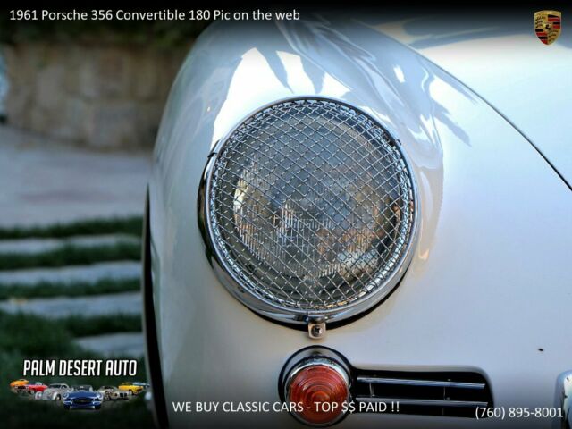 1961 Porsche 356 Convertible 180 Pic on the web - photo 9
