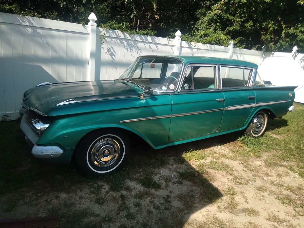 1961 RAMBLER AMBASSADOR CROSS COUNTRY SEDAN ORIGINAL 50,062 MILES ORIGINAL 327! 1961 AMC Rambler