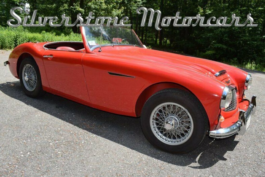 1961 Red 3000 Original Stunning Roadster 4 Speed Overdrive Convertible 1961 Austin Healey 3000
