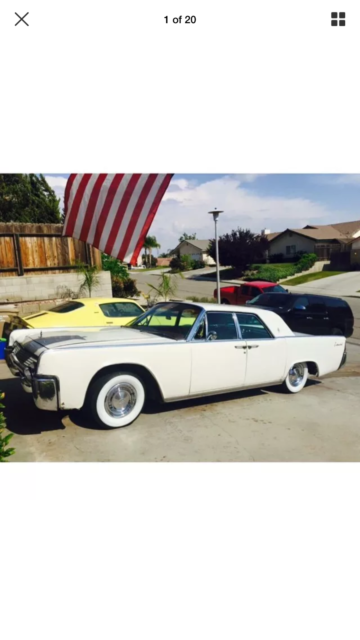 1961 suicide slab rustic and sexy 1961 Lincoln Continental Chrome