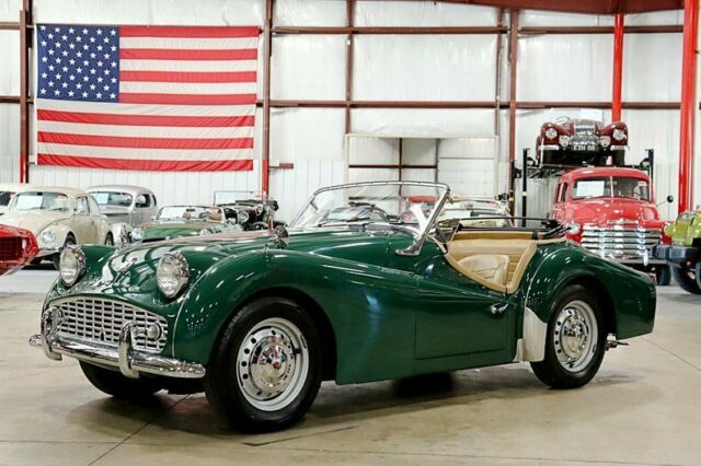 1961 Triumph TR3A 94262 Miles British Racing Green Convertible Inline 4 4-Speed 1961 Triumph Other --