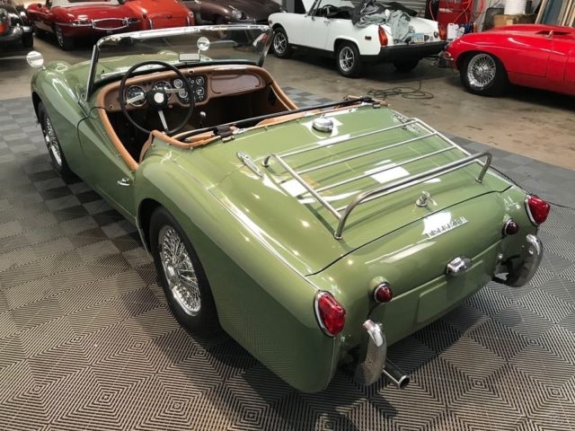 1961 Triumph TR3 4-SPEED. 72-SPOKE CHROME WIRE WHEELS. - photo 10