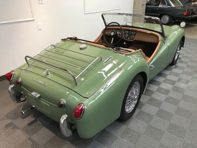 1961 Triumph TR3 4-SPEED. 72-SPOKE CHROME WIRE WHEELS. - photo 6