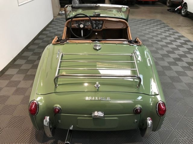 1961 Triumph TR3 4-SPEED. 72-SPOKE CHROME WIRE WHEELS. - photo 8