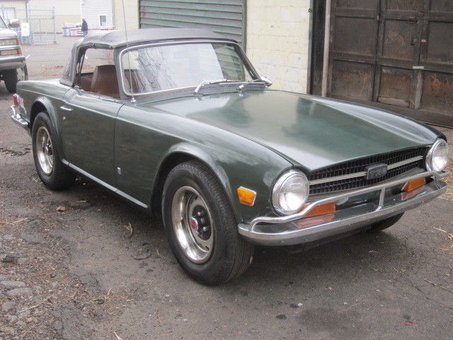 1961 Triumph TR6 clean and original / green / runs great 1971 Triumph TR-6