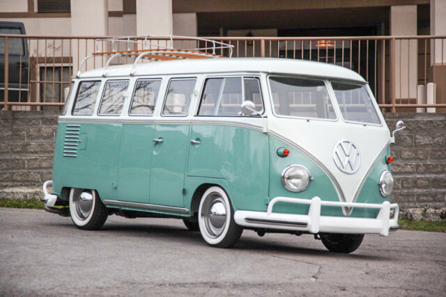 1961 Volkswagen 15-Window Walkthrough Deluxe Bus 1915cc, Dual 40's RARE WOW! 1961 Volkswagen Bus/Vanagon 15-Window Walkthrough Deluxe