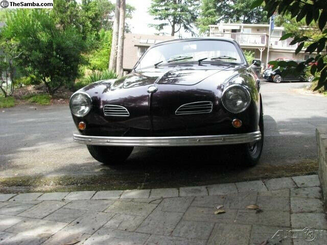 1961 Volkswagen Karmann Ghia Pan Up Restoration - photo 12