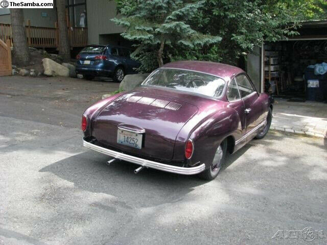 1961 Volkswagen Karmann Ghia Pan Up Restoration - photo 13