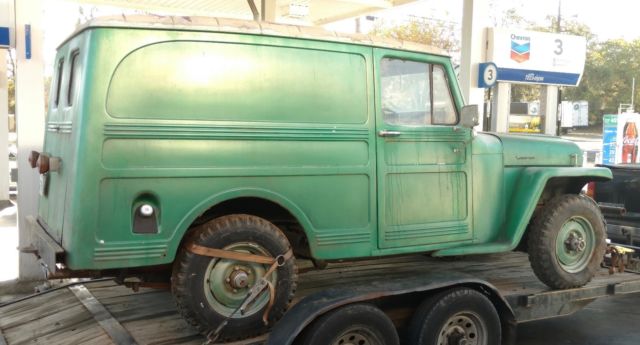 1961 Willys 4-73 Sedan Delivery Panel Delivery