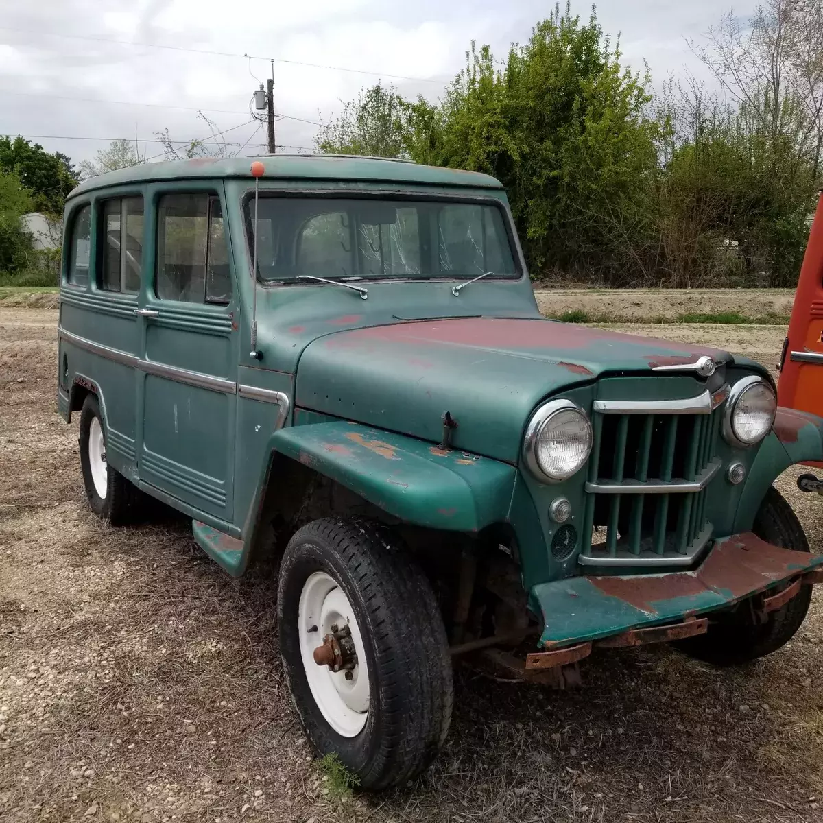 1961 Willys-Overland Rural Green Overland 1961 Willys-Overland Rural Overland