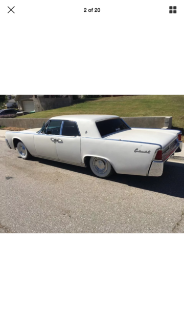 1961 Lincoln Continental Chrome
