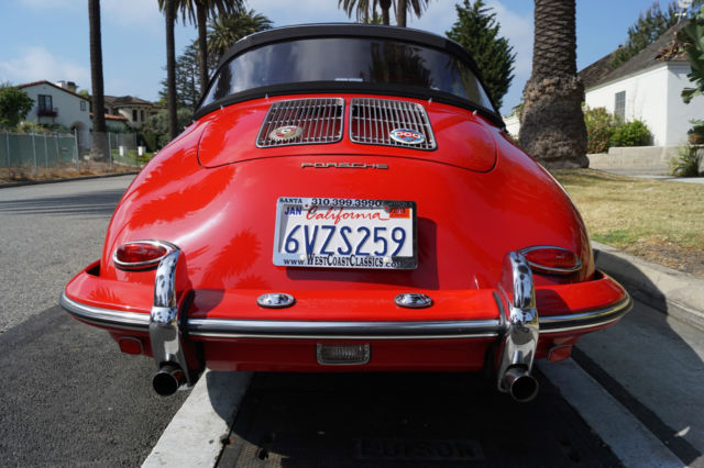1962 Porsche 356 B 1600 APPEARS TO BE MATCHING #'S T6 CABRIOLET! - photo 10