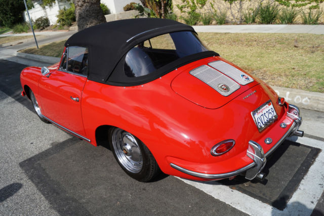 1962 Porsche 356 B 1600 APPEARS TO BE MATCHING #'S T6 CABRIOLET! - photo 11