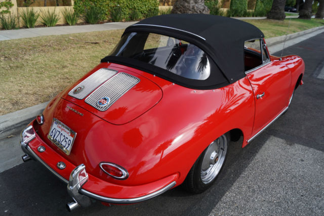 1962 Porsche 356 B 1600 APPEARS TO BE MATCHING #'S T6 CABRIOLET! - photo 13