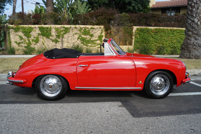 1962 Porsche 356 B 1600 APPEARS TO BE MATCHING #'S T6 CABRIOLET! - photo 3