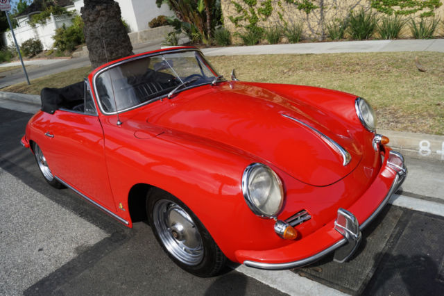 1962 Porsche 356 B 1600 APPEARS TO BE MATCHING #'S T6 CABRIOLET! - photo 5
