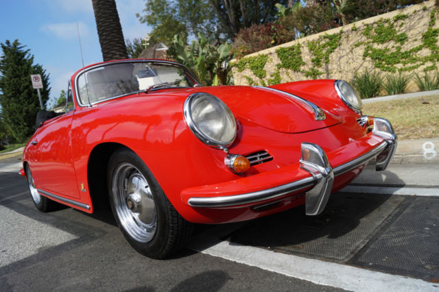 1962 Porsche 356 B 1600 APPEARS TO BE MATCHING #'S T6 CABRIOLET! - photo 6