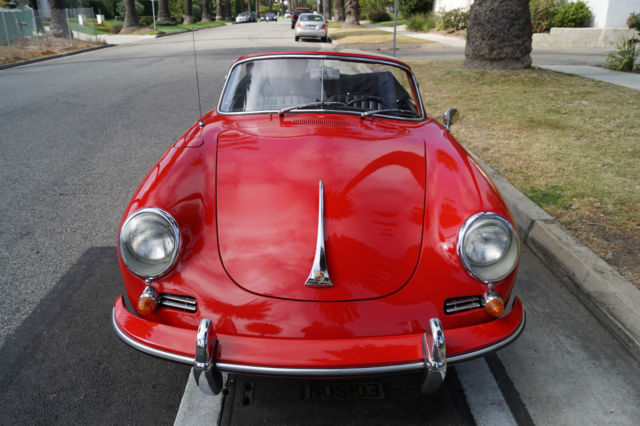1962 Porsche 356 B 1600 APPEARS TO BE MATCHING #'S T6 CABRIOLET! - photo 7