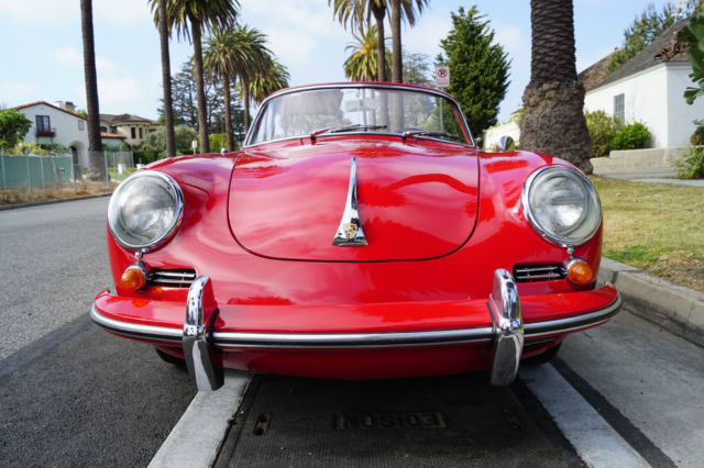 1962 Porsche 356 B 1600 APPEARS TO BE MATCHING #'S T6 CABRIOLET! - photo 8
