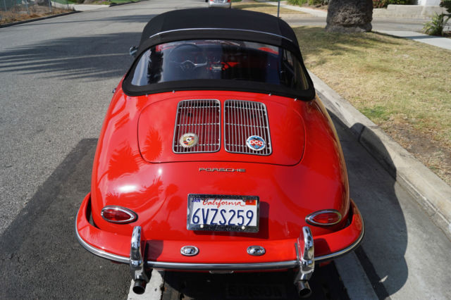 1962 Porsche 356 B 1600 APPEARS TO BE MATCHING #'S T6 CABRIOLET! - photo 9