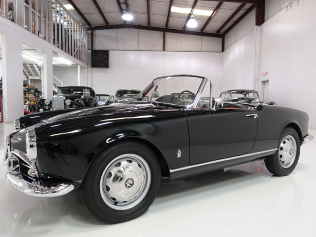 1962 Alfa Romeo Giulia 1600 Normale Spider, over $160K in labor & parts! 1962 Alfa Romeo Giulia 1600 Normale Spider, recently restored!