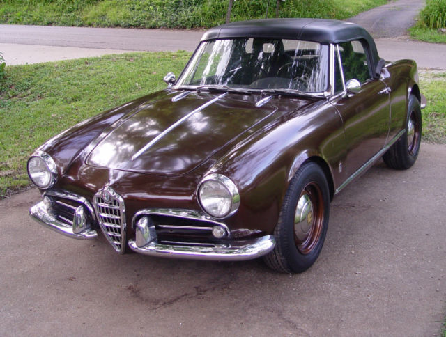 1962 Alfa Romeo Giulietta Spider, Classic Car, Investor’s Special 1962 Alfa Romeo Spider Giulietta Spider (10103 series)