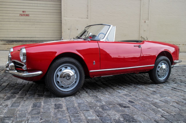 1962 Alfa Romeo Giulietta Spider Factory Veloce **Rotisserie Restored ** 1962 Alfa Romeo Other Giulietta