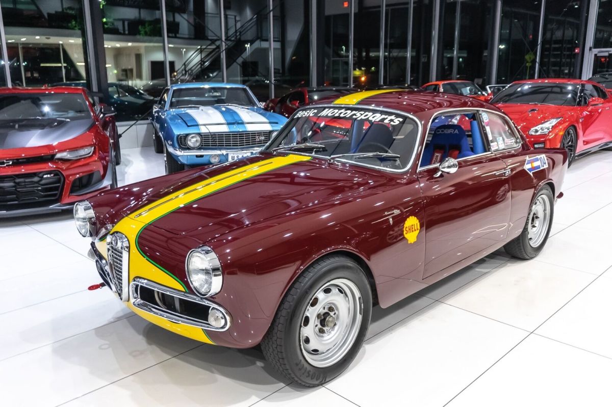 1962 Alfa Romeo Giuliette Sprint 101 Series Rally Car Fully Restored! - photo 8