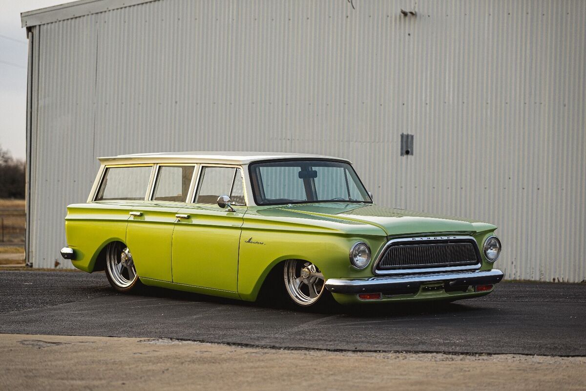 1962 AMC Rambler American Wagon Classic Car Custom Air Ride Suspension 1962 AMC Rambler