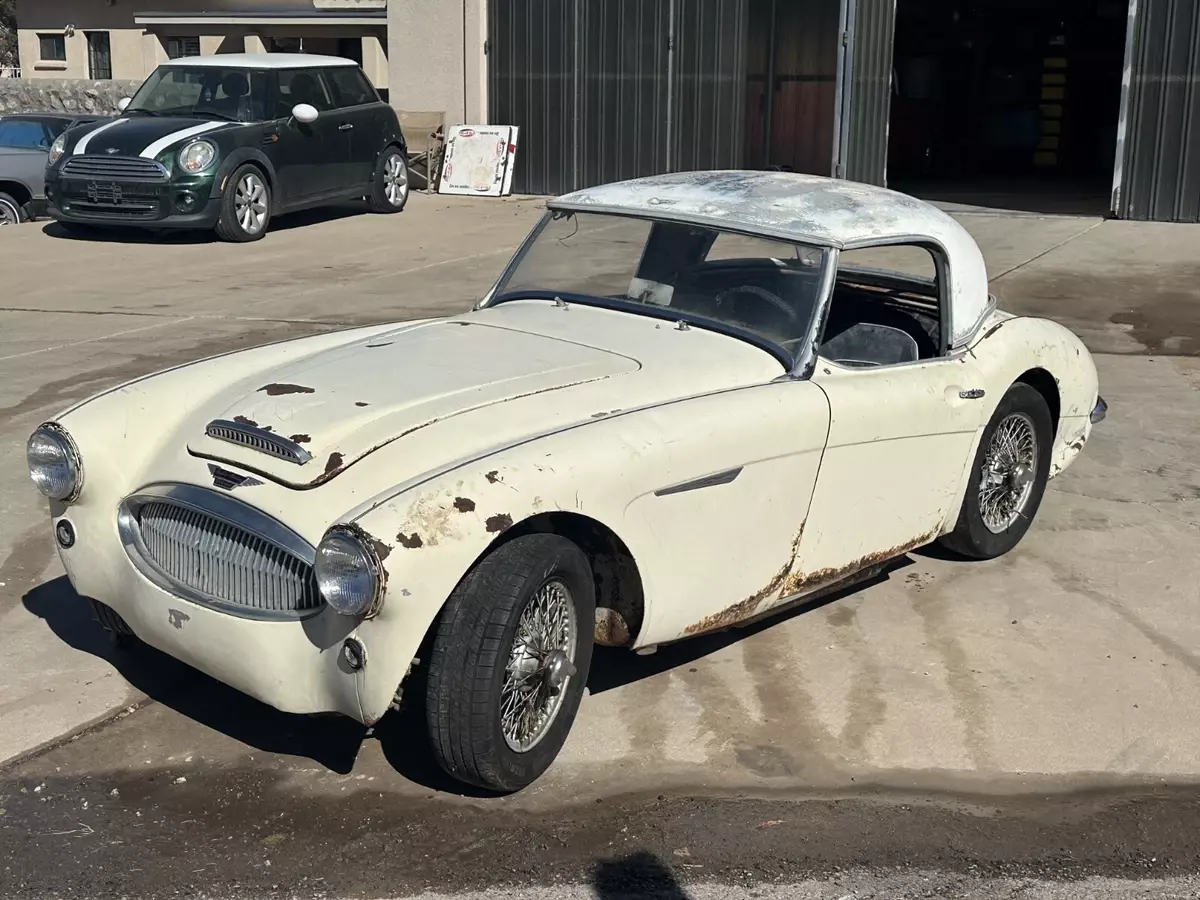 1962 AUSTIN HEALEY 3000 MKII ROADSTER WITH HARD TOP BARN FIND PROJECT CAR 1962 Austin Healey 3000 Roadster
