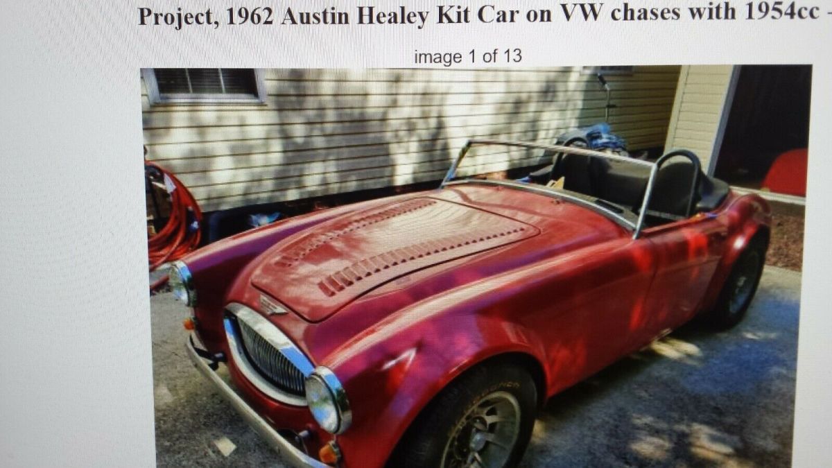 1962 austin healey 3000 saxon kit car vw power train 1962 Austin Healey 3000