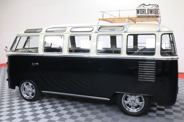 1962 Volkswagen SAMBA 23 WINDOW RARE WALK THROUGH CUSTOM RESTORED - photo 11