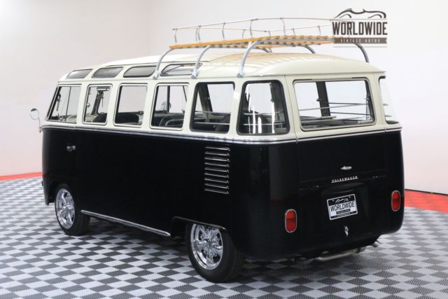 1962 Volkswagen SAMBA 23 WINDOW RARE WALK THROUGH CUSTOM RESTORED - photo 13