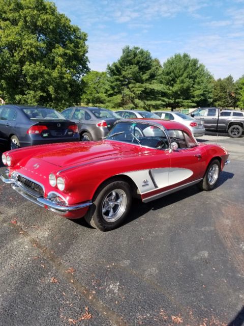 1962 body with a 1958 frame was restored 15 years ago 1962 Chevrolet Corvette Base
