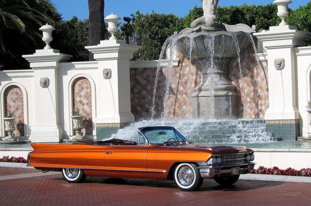 1962 CADILLAC CONVERTIBLE SHOW CAR SPECTACULAR BUILD ONE OF A KIND 1962 Cadillac DeVille