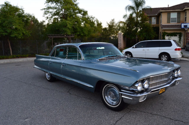 1962 Cadillac DeVille CALIF CAR GREAT CONDITION NO RUST 2 OWNER 54000 ORIG. MILE 1962 Cadillac DeVille Sedan DeVille